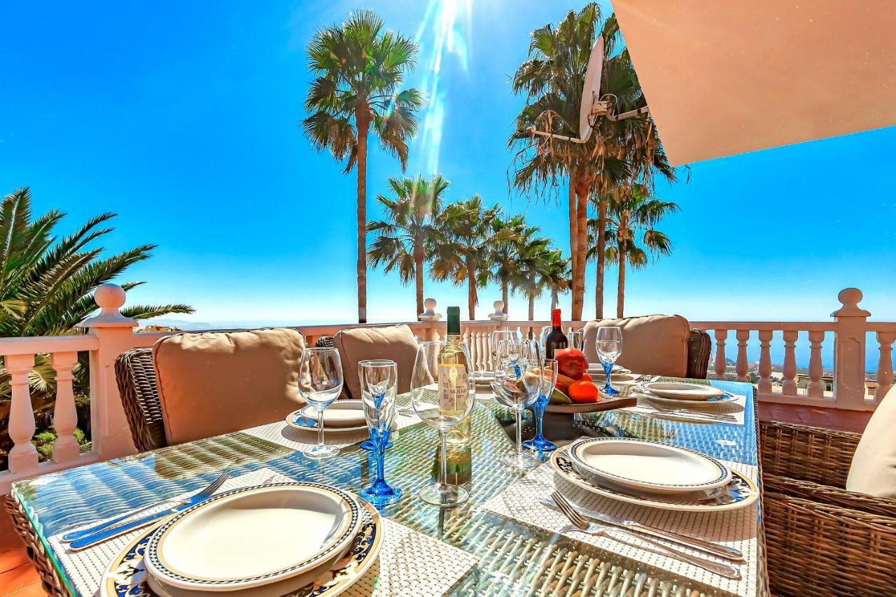 Villa Raquel With Private Pool And Sea View Los Menores 外观 照片