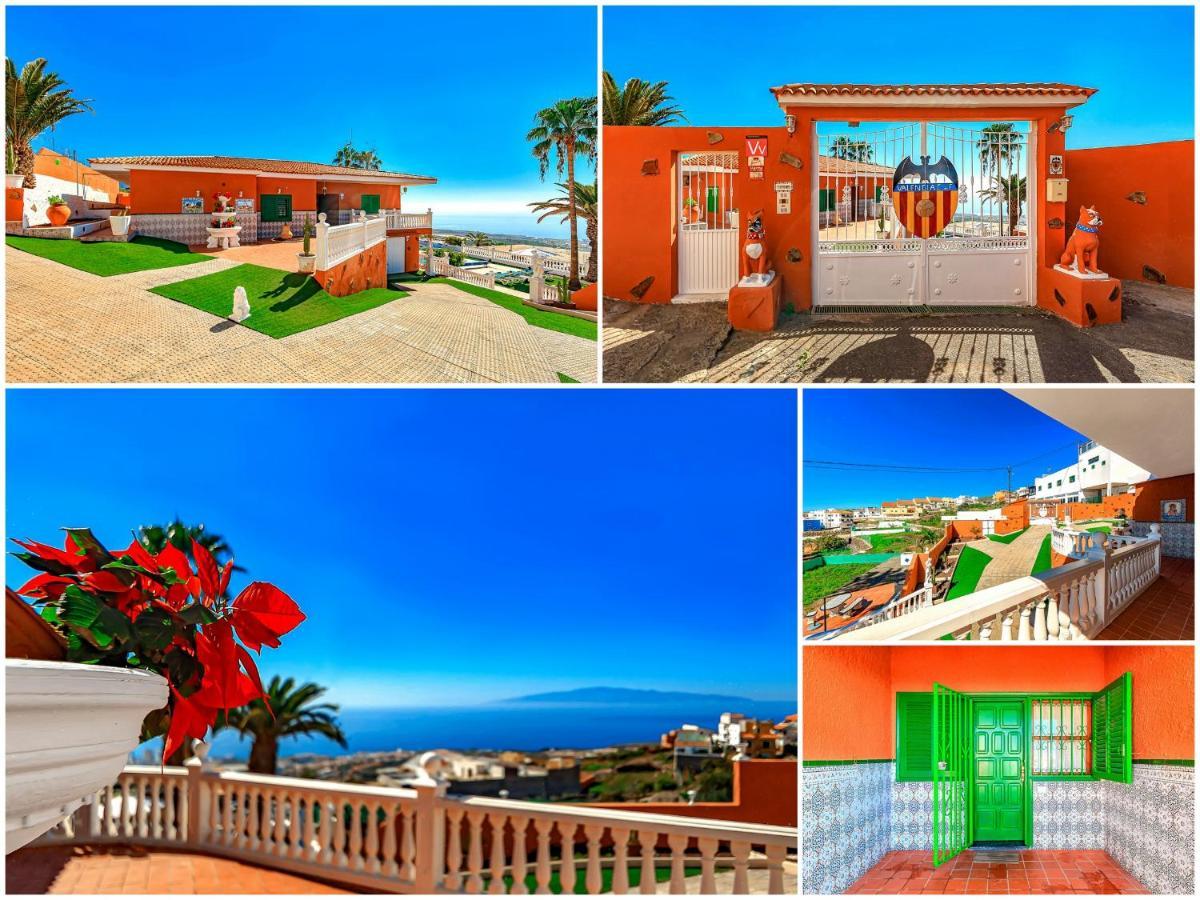 Villa Raquel With Private Pool And Sea View Los Menores 外观 照片
